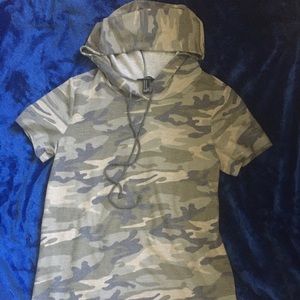Forever21 hooded tshirt dress